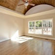 Our homes have the finishing touches you want in a luxury home like barrel vaulted ceilings and stamped concrete patios
